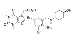 
Acebrophylline molecular structure