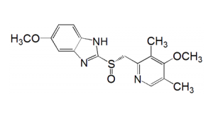 
Esomeprazole molecular structure