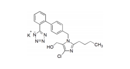 
Losartan Potassium molecular structure