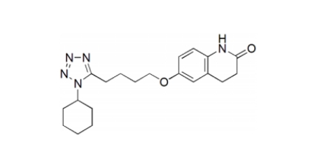 
Cilostazol molecular structure
