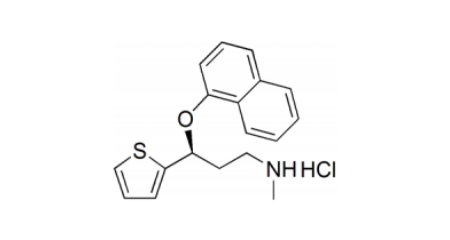 
Duloxetine HCl molecular structure