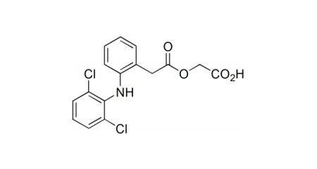 
Aceclofenac molecular structure